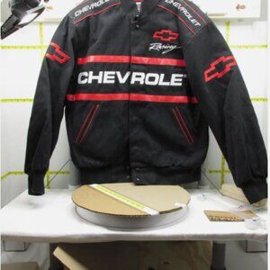 The listing is for:(1)Rare Vintage Race Day Chevrolet Racing Jacket-Sz Med. Mint